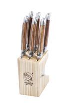 Laguiole Style de Vie Steak Knives Premium Line Wood - Set of 6